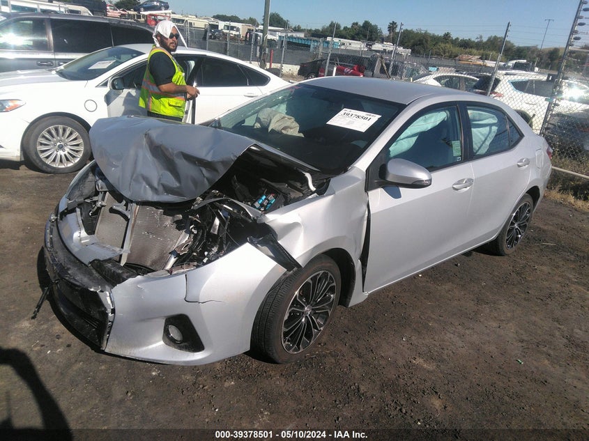 2015 TOYOTA COROLLA S PLUS - 2T1BURHE4FC288511