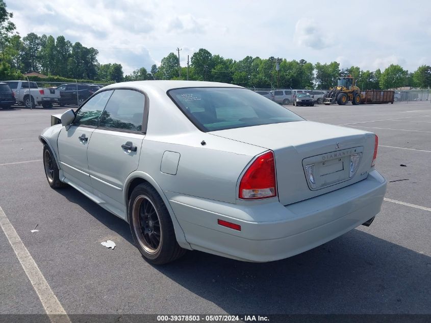 2003 Mitsubishi Diamante Vr-X VIN: 6MMAP87P53T003907 Lot: 39378503