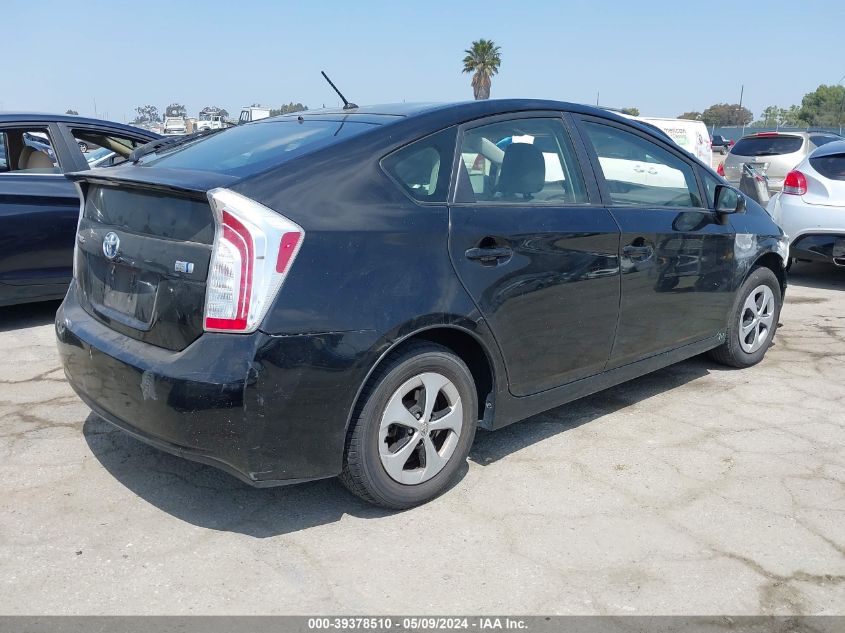 2014 Toyota Prius Five/Four/Three/Two VIN: JTDKN3DU8E0368765 Lot: 39378510