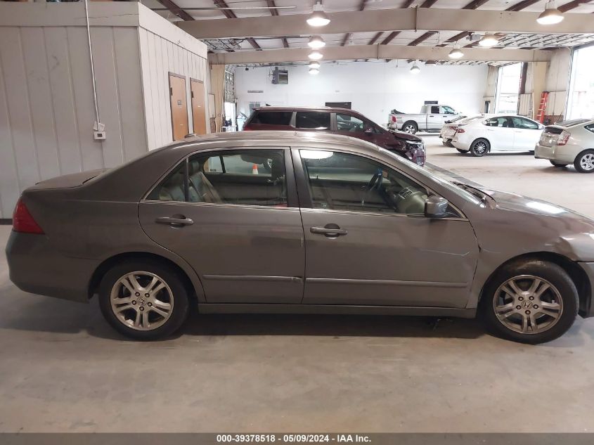 2007 Honda Accord 2.4 Ex VIN: 1HGCM56767A035408 Lot: 39378518