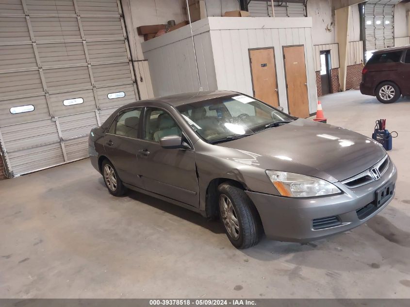 2007 Honda Accord 2.4 Ex VIN: 1HGCM56767A035408 Lot: 39378518