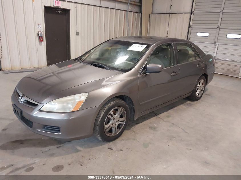 2007 Honda Accord 2.4 Ex VIN: 1HGCM56767A035408 Lot: 39378518