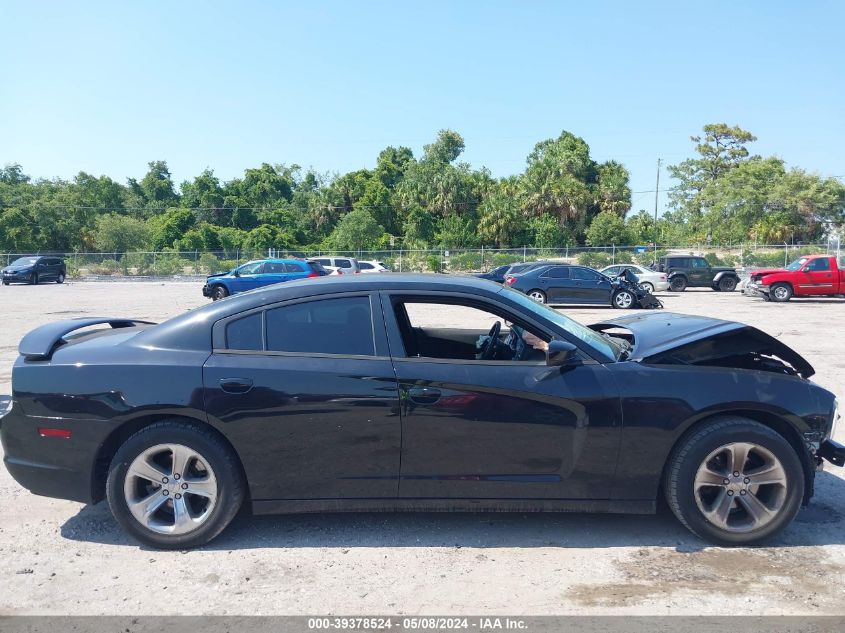 2013 Dodge Charger Se VIN: 2C3CDXBG4DH678485 Lot: 39378524