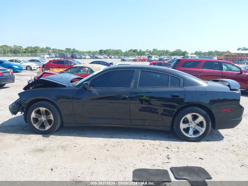 2013 Dodge Charger Se VIN: 2C3CDXBG4DH678485 Lot: 39378524