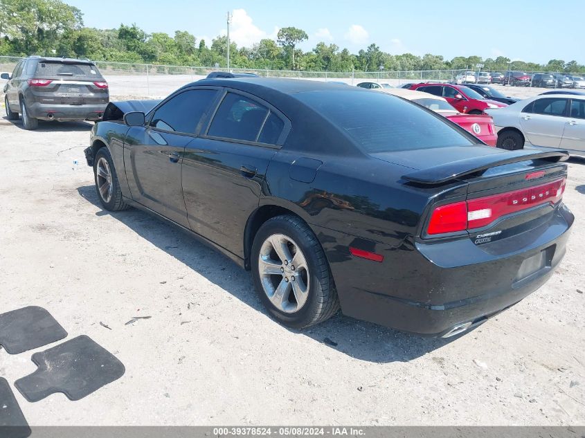 2013 Dodge Charger Se VIN: 2C3CDXBG4DH678485 Lot: 39378524