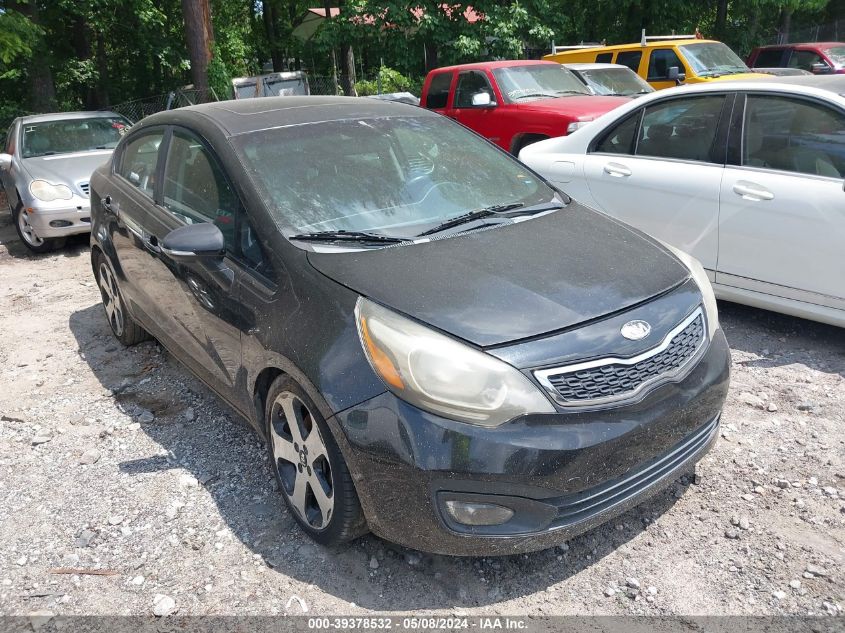 2012 Kia Rio Sx VIN: KNADN4A37C6045082 Lot: 39378532