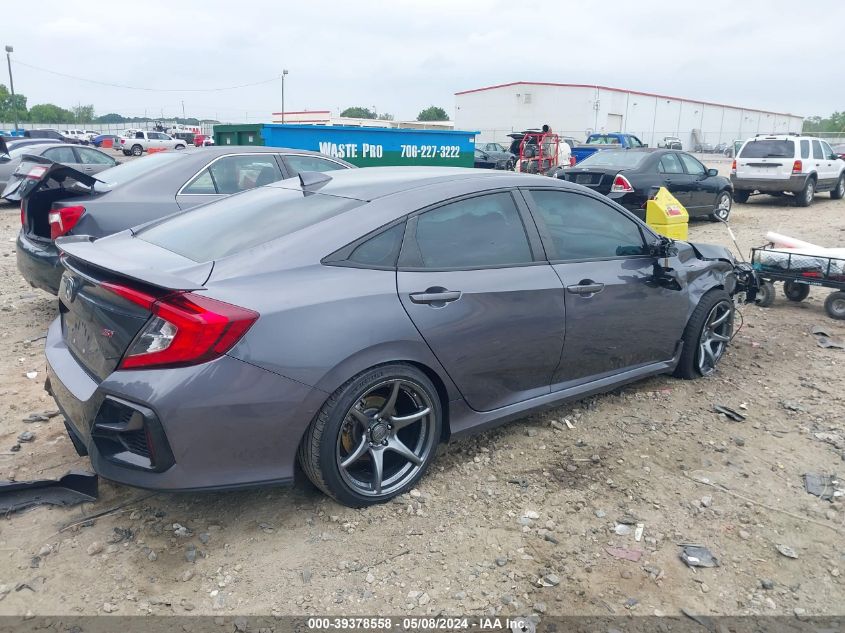 2020 Honda Civic Si Sedan VIN: 2HGFC1E55LH708645 Lot: 39378558