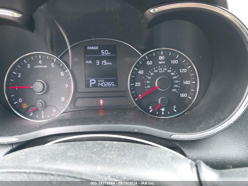 2016 Kia Forte Lx VIN: KNAFK4A63G5507595 Lot: 39378564