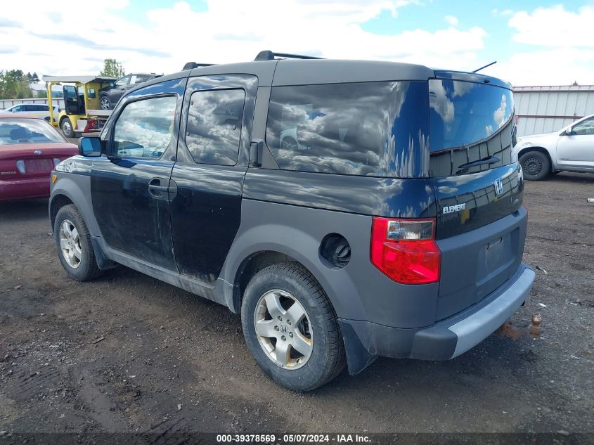 2003 Honda Element Ex VIN: 5J6YH285X3L046679 Lot: 39378569