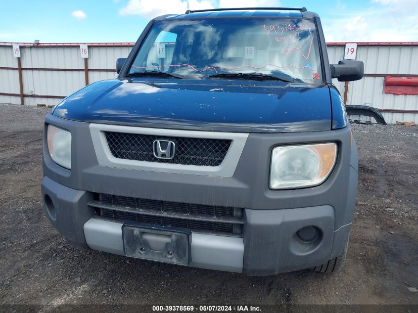 2003 Honda Element Ex VIN: 5J6YH285X3L046679 Lot: 39378569