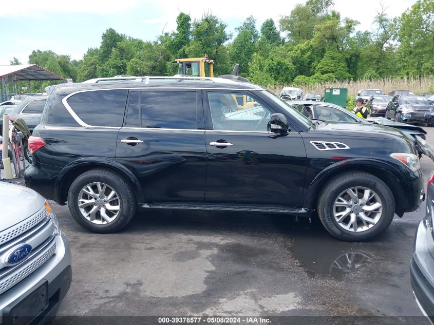 2013 Infiniti Qx56 VIN: JN8AZ2NC6D9350151 Lot: 39378577