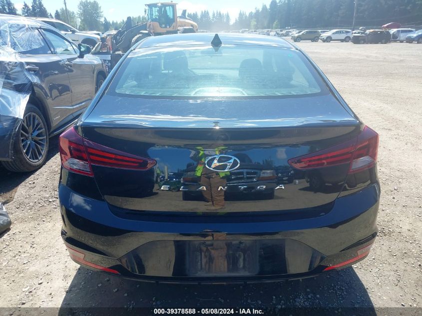 2019 Hyundai Elantra Sel VIN: 5NPD84LF8KH415140 Lot: 39378588