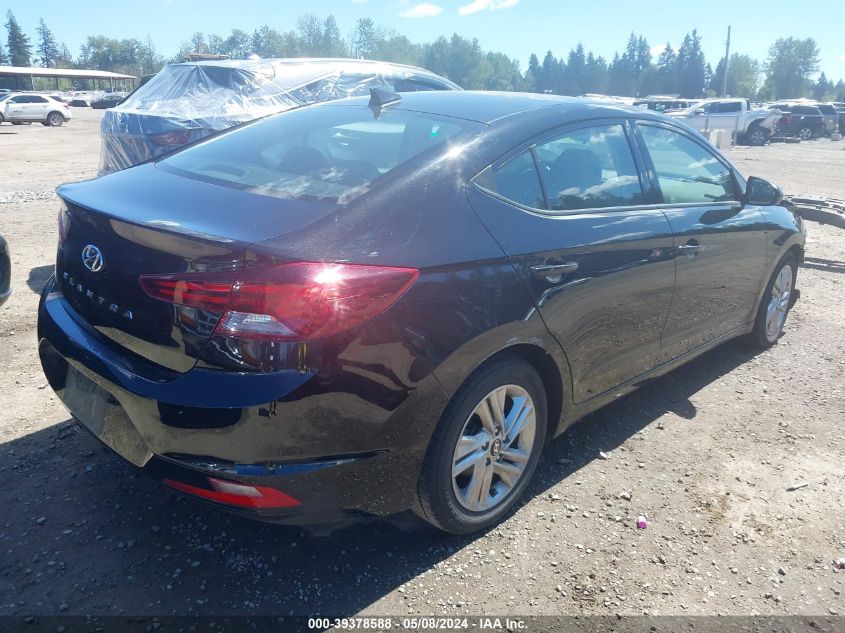 2019 Hyundai Elantra Sel VIN: 5NPD84LF8KH415140 Lot: 39378588