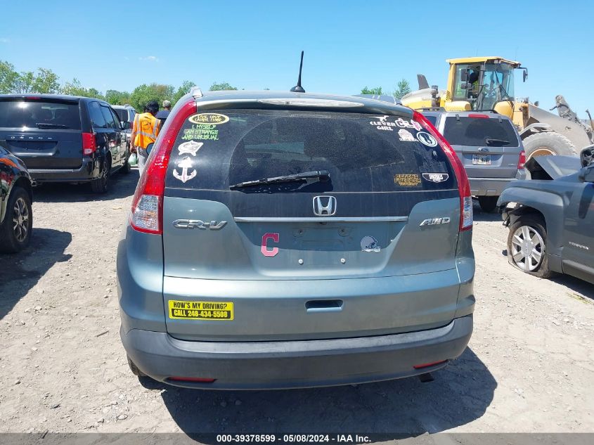 2012 Honda Cr-V Ex-L VIN: JHLRM4H7XCC015910 Lot: 39378599