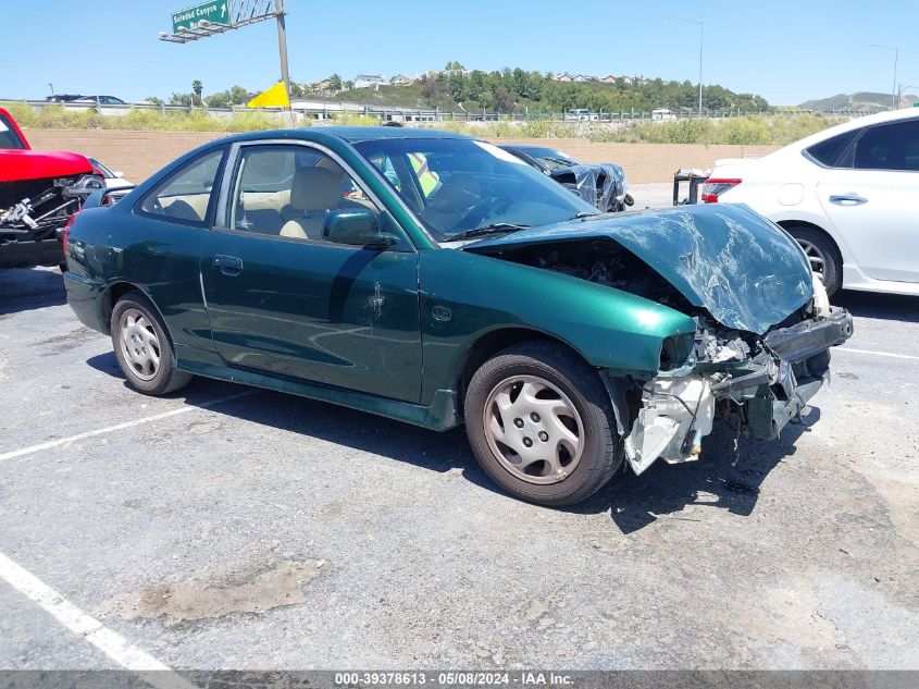 1998 Mitsubishi Mirage Ls 1.8L VIN: JA3AY31C2WU005448 Lot: 39378613