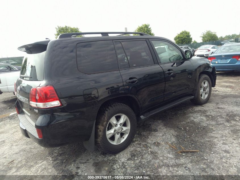 2011 Toyota Land Cruiser V8 VIN: JTMHY7AJ3B4006835 Lot: 39378617