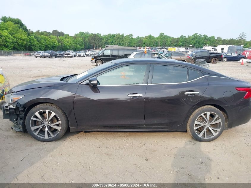 2016 Nissan Maxima 3.5 Sv VIN: 1N4AA6AP8GC380588 Lot: 39378624