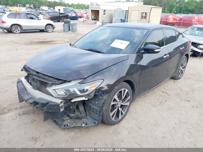 2016 Nissan Maxima 3.5 Sv VIN: 1N4AA6AP8GC380588 Lot: 39378624