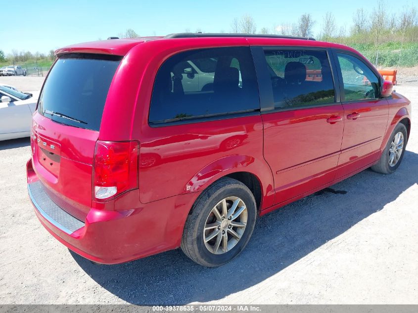 2013 Dodge Grand Caravan Sxt VIN: 2C4RDGCG9DR740803 Lot: 39378635