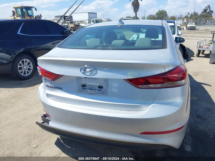 2018 Hyundai Elantra Sel VIN: KMHD84LF0JU533960 Lot: 39378647