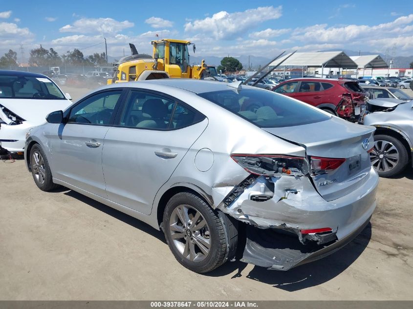 2018 Hyundai Elantra Sel VIN: KMHD84LF0JU533960 Lot: 39378647