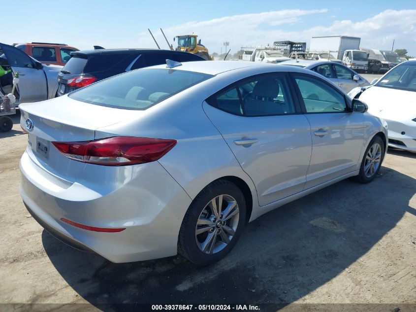 2018 Hyundai Elantra Sel VIN: KMHD84LF0JU533960 Lot: 39378647