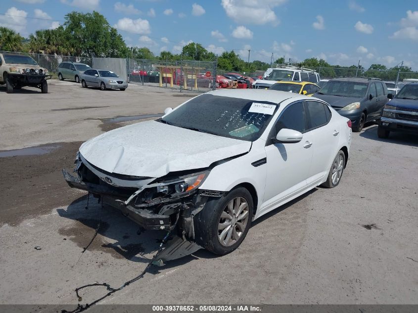 2014 Kia Optima Lx VIN: 5XXGM4A70EG344813 Lot: 39378652