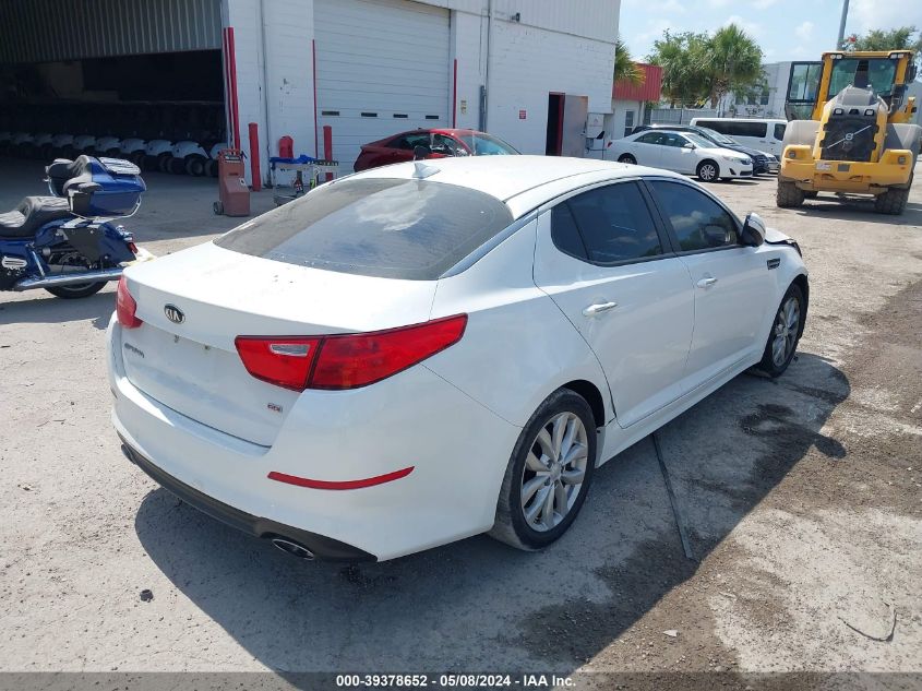 2014 Kia Optima Lx VIN: 5XXGM4A70EG344813 Lot: 39378652