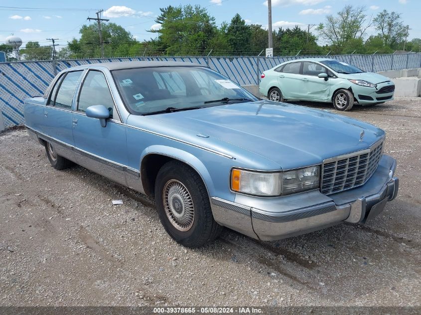 1993 Cadillac Fleetwood Chassis VIN: 1G6DW5275PR707272 Lot: 39378665