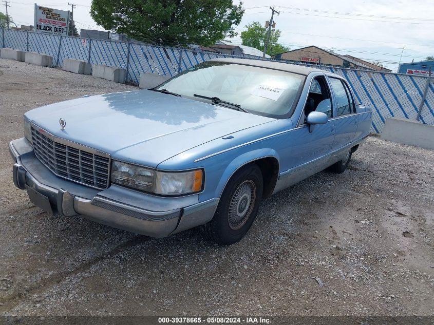 1993 Cadillac Fleetwood Chassis VIN: 1G6DW5275PR707272 Lot: 39378665