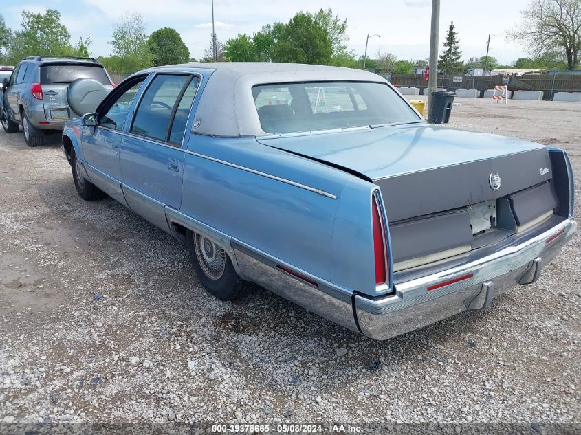 1993 Cadillac Fleetwood Chassis VIN: 1G6DW5275PR707272 Lot: 39378665