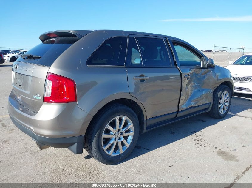 2013 Ford Edge Sel VIN: 2FMDK3J91DBA63005 Lot: 39378666