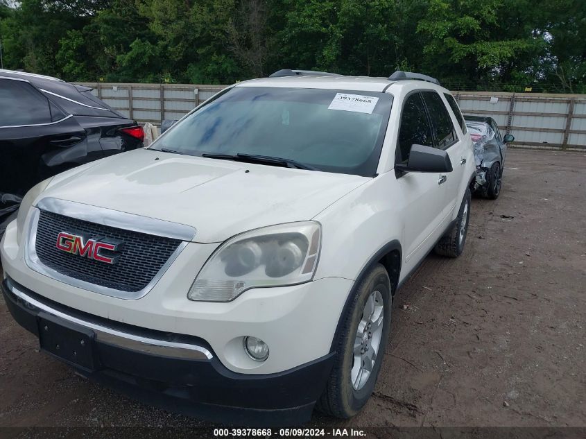 2012 GMC Acadia Sle VIN: 1GKKVPED3CJ274732 Lot: 39378668