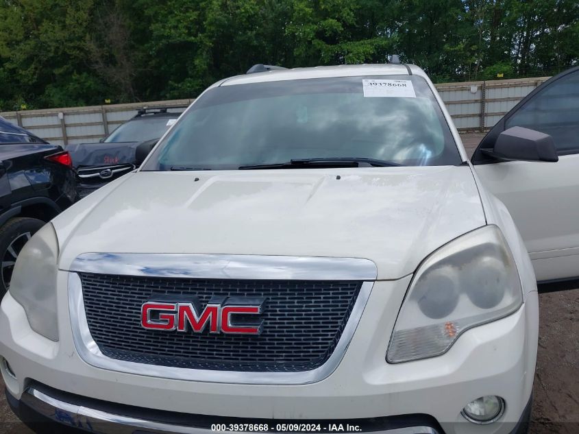 2012 GMC Acadia Sle VIN: 1GKKVPED3CJ274732 Lot: 39378668