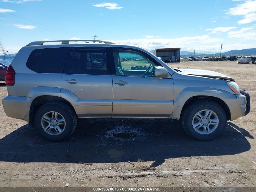 2004 Lexus Gx 470 VIN: JTJBT20X640048159 Lot: 39378676