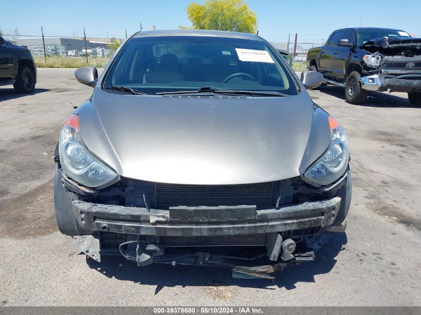 2013 Hyundai Elantra Gls VIN: 5NPDH4AE9DH388527 Lot: 39378680