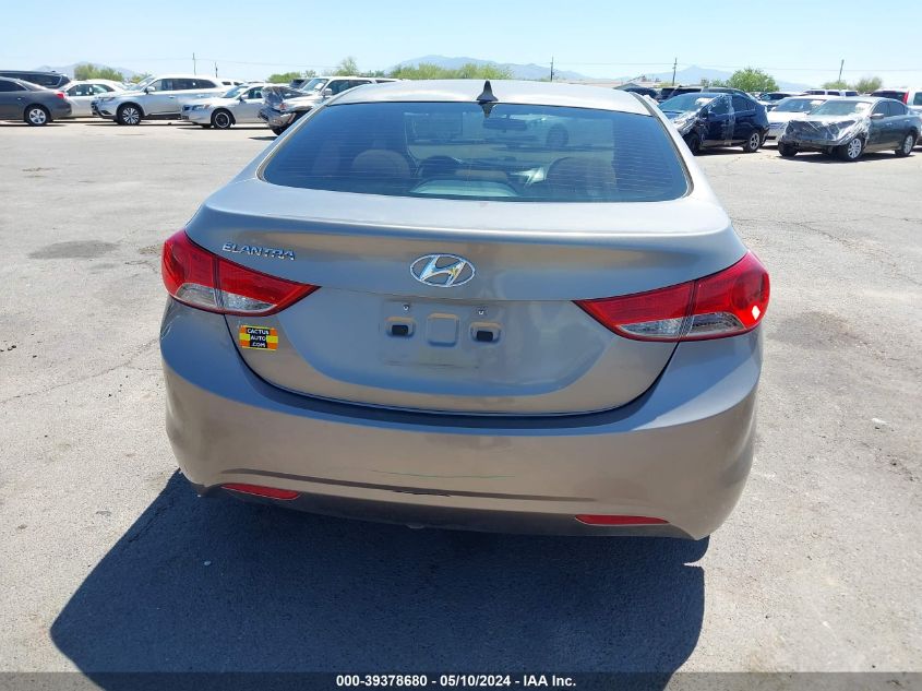 2013 Hyundai Elantra Gls VIN: 5NPDH4AE9DH388527 Lot: 39378680