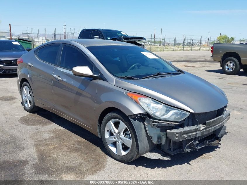 2013 Hyundai Elantra Gls VIN: 5NPDH4AE9DH388527 Lot: 39378680