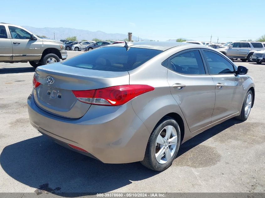 2013 Hyundai Elantra Gls VIN: 5NPDH4AE9DH388527 Lot: 39378680