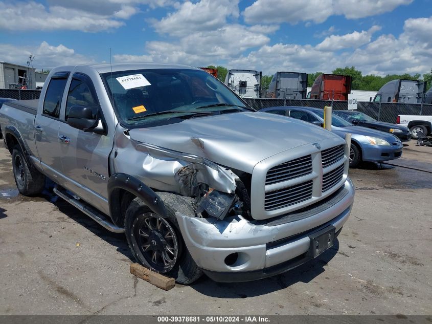 2004 Dodge Ram 1500 Slt/Laramie VIN: 1D7HU18D44S566408 Lot: 39378681