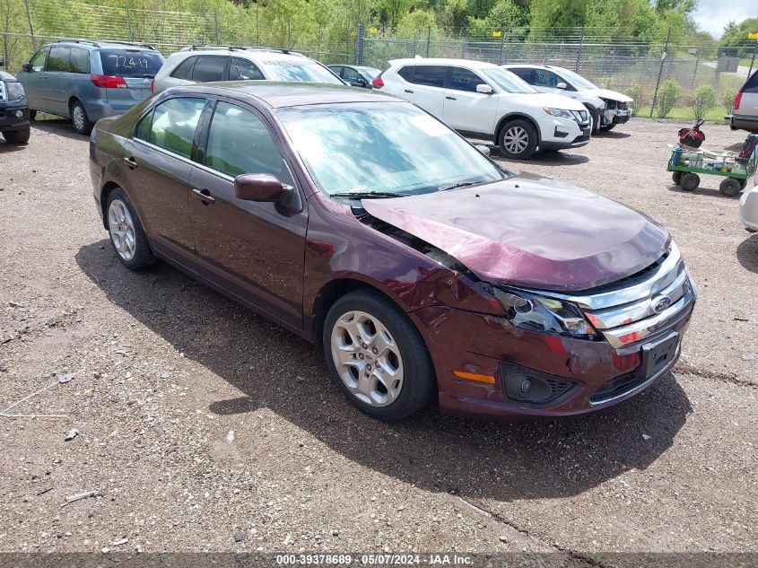 2011 Ford Fusion Se VIN: 3FAHP0HA1BR170436 Lot: 39378689