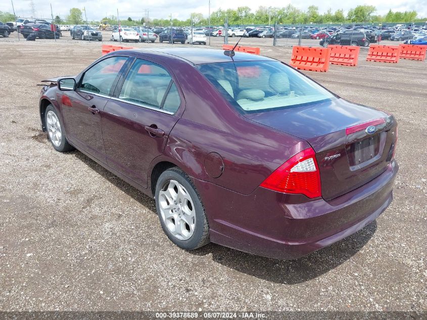 2011 Ford Fusion Se VIN: 3FAHP0HA1BR170436 Lot: 39378689