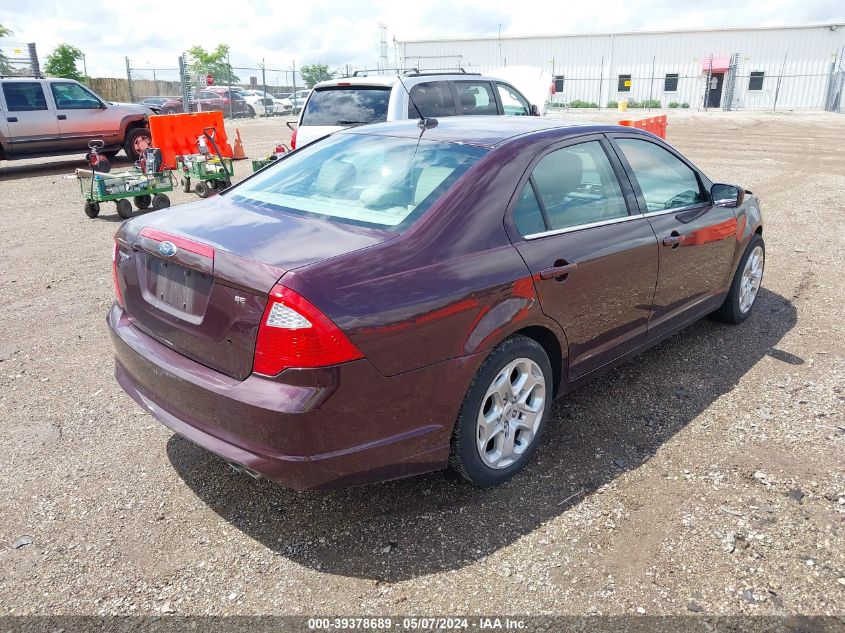 2011 Ford Fusion Se VIN: 3FAHP0HA1BR170436 Lot: 39378689