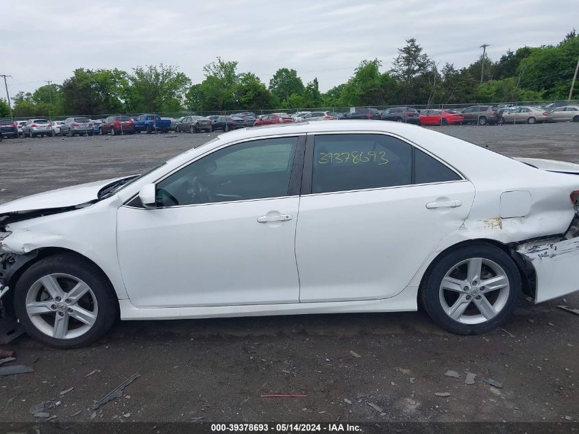 2014 Toyota Camry Se VIN: 4T1BF1FK2EU447401 Lot: 39378693