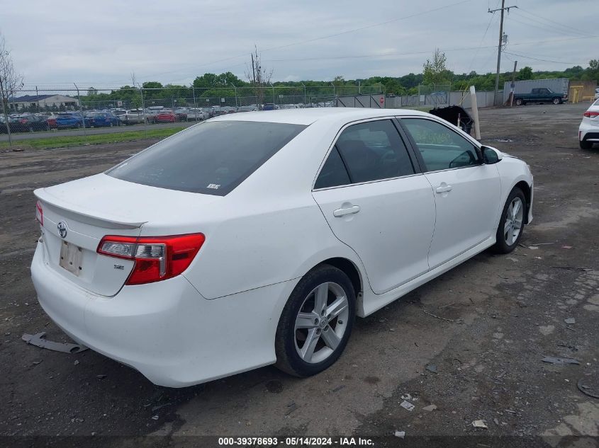 2014 Toyota Camry Se VIN: 4T1BF1FK2EU447401 Lot: 39378693