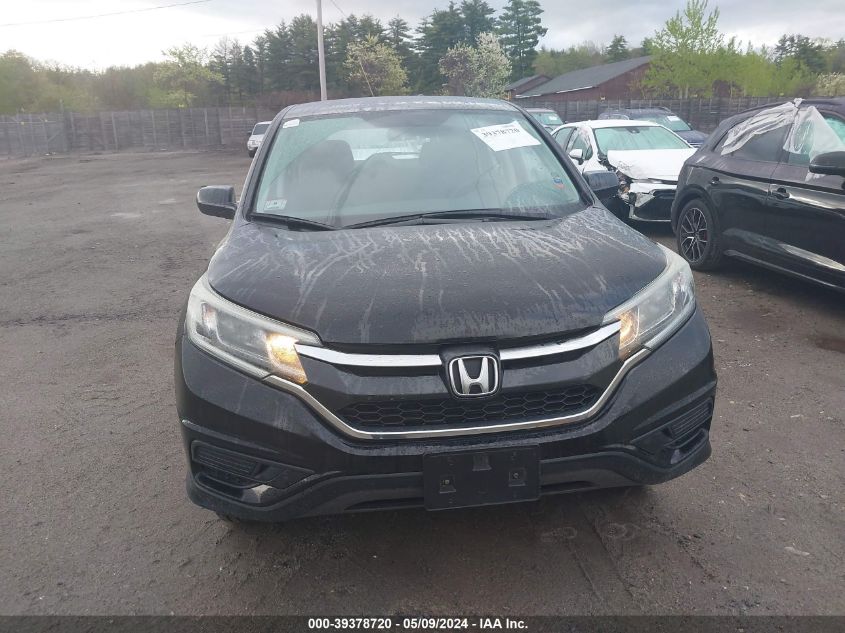 2016 Honda Cr-V Lx VIN: 5J6RM4H37GL103193 Lot: 39378720