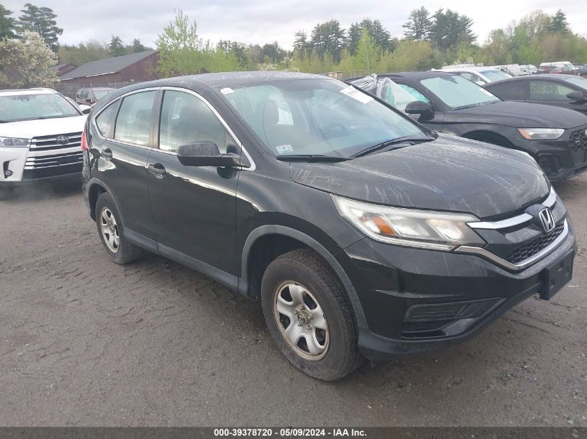 2016 Honda Cr-V Lx VIN: 5J6RM4H37GL103193 Lot: 39378720