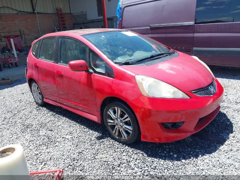 2009 Honda Fit Sport VIN: JHMGE88409S011621 Lot: 39378721