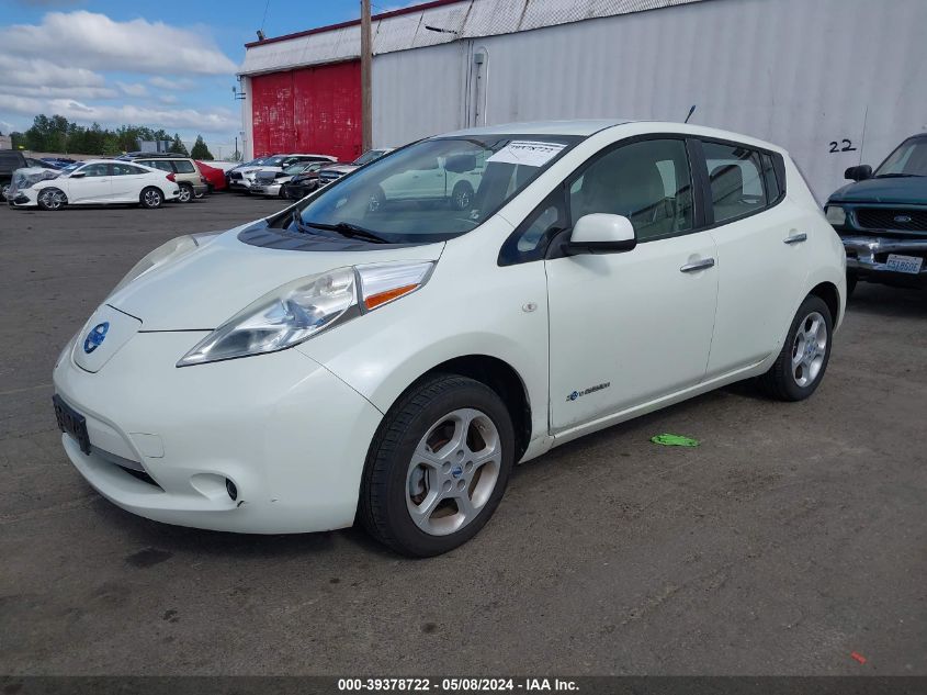 2011 Nissan Leaf Sv VIN: JN1AZ0CP1BT008566 Lot: 39378722