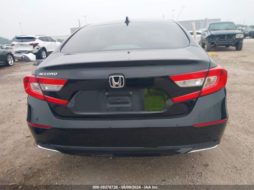 2018 Honda Accord Lx VIN: 1HGCV1F1XJA057050 Lot: 39378726